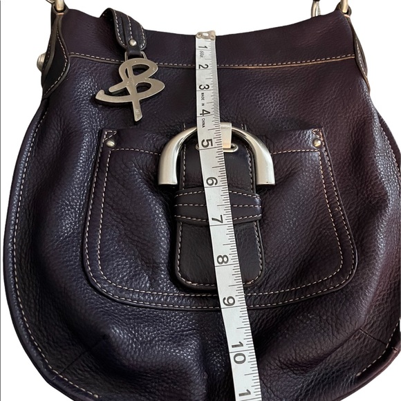 B Makowsky Crossbody Purse, Purple - Picture 4 of 4